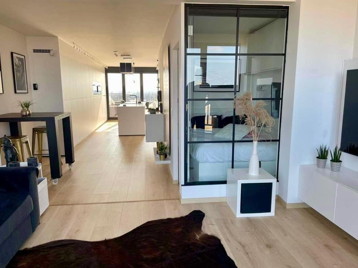 Knokke Heist Baai Modern Dak Appartement . 克诺克－海斯特 外观 照片
