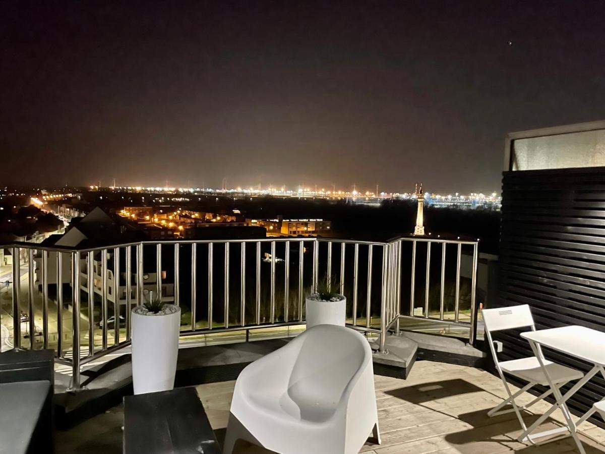Knokke Heist Baai Modern Dak Appartement . 克诺克－海斯特 外观 照片